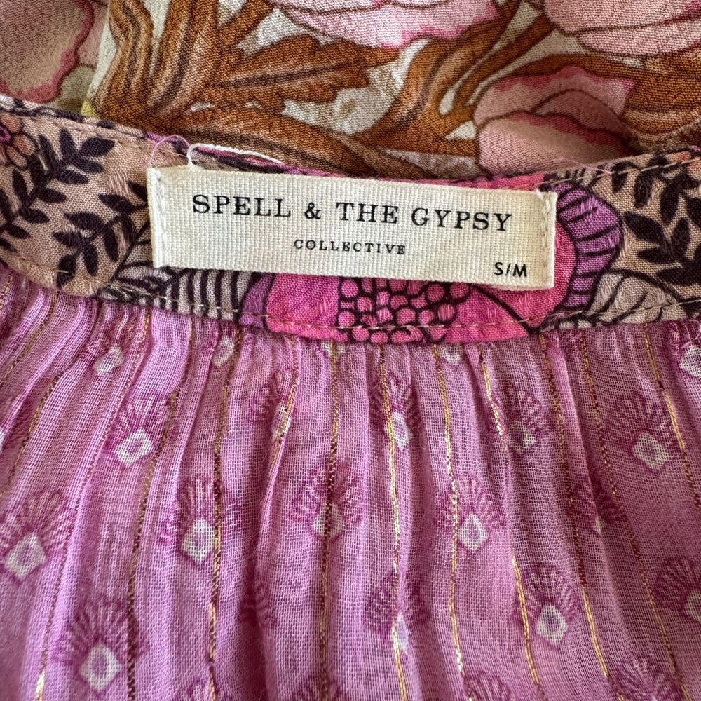 Spell Renew Patchwork Gown - Petite - image 3